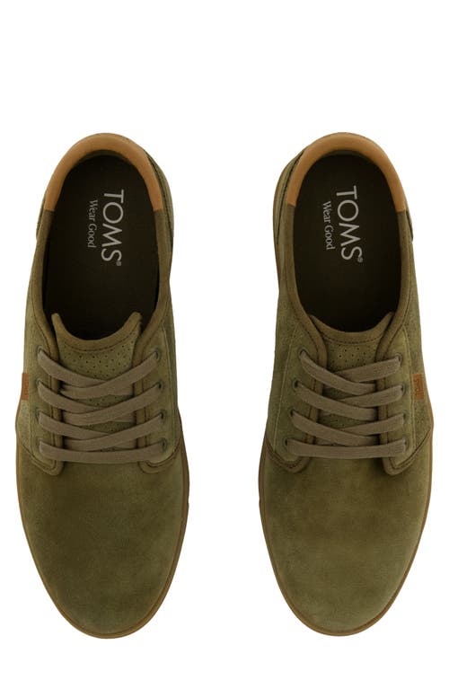 Toms Carlo 2.0 Perforated Sneaker In Green