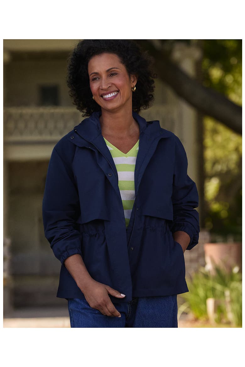 Squall Packable Rain Jacket, Alternate, color, Deep Sea Navy