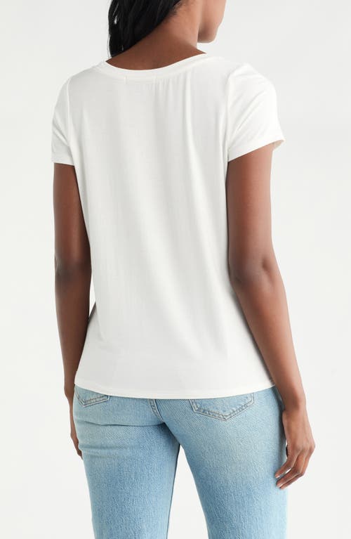 Cyrus Coffee Graphic T-shirt In White