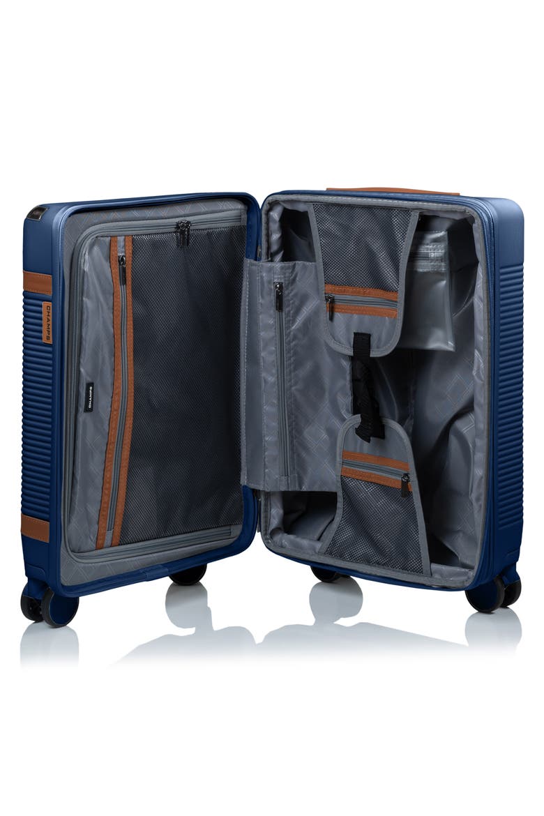Vintage III Hardside 3-Piece Luggage Set, Alternate, color, NAVY
