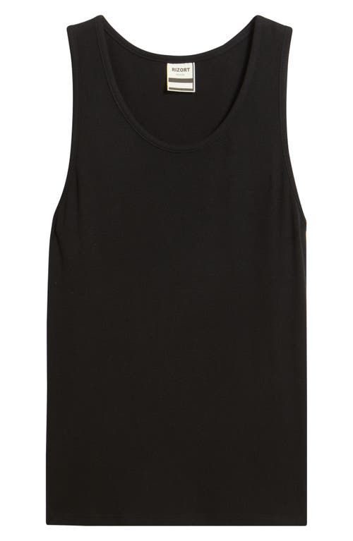 Rizort Austin Kore Tank In Black