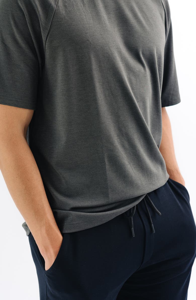 Cozy Earth Ultrasoft Pajama Shorts, Alternate, color, Black