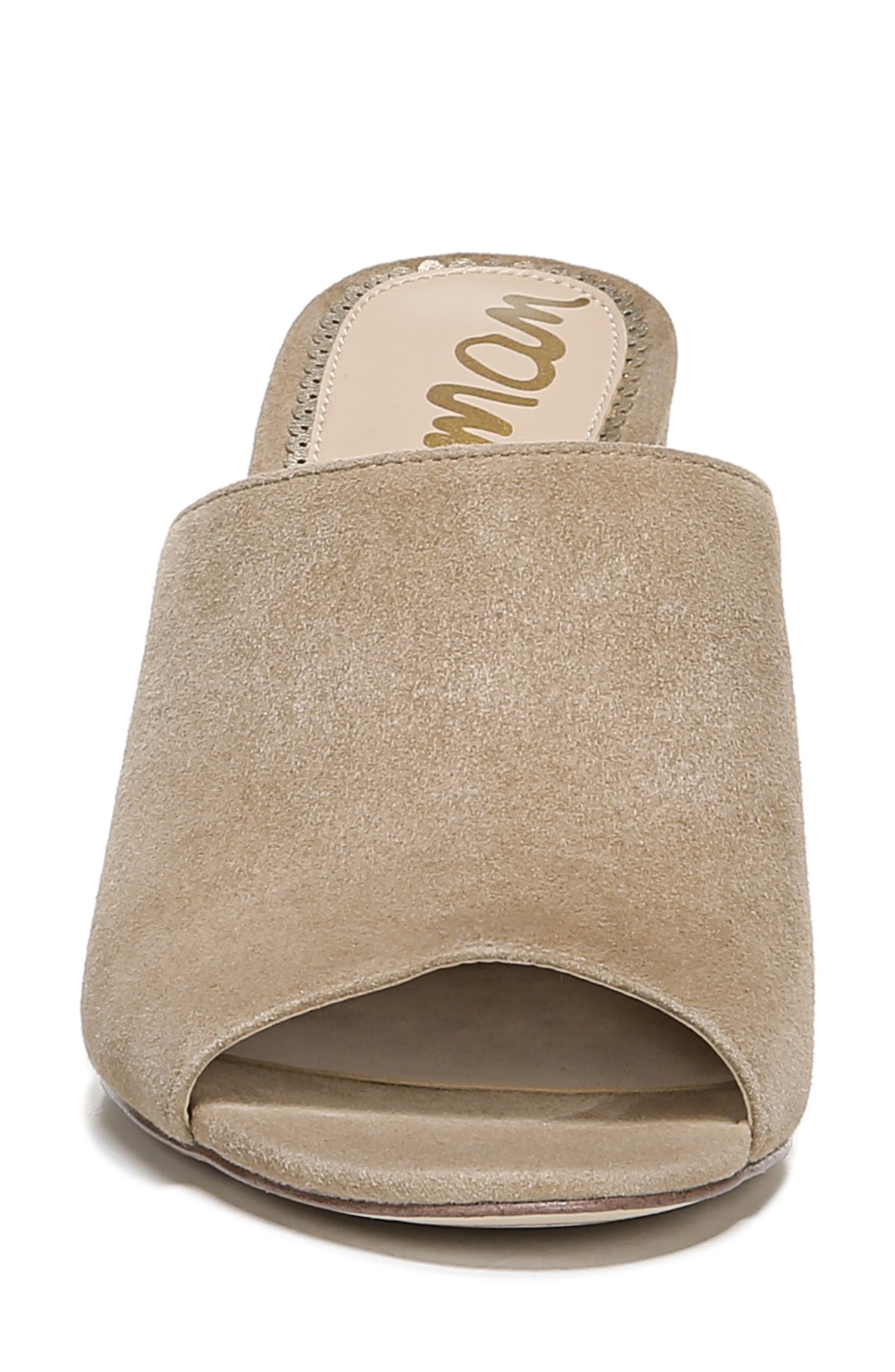Orlie Open Toe Mule, Alternate, color, OATMEAL