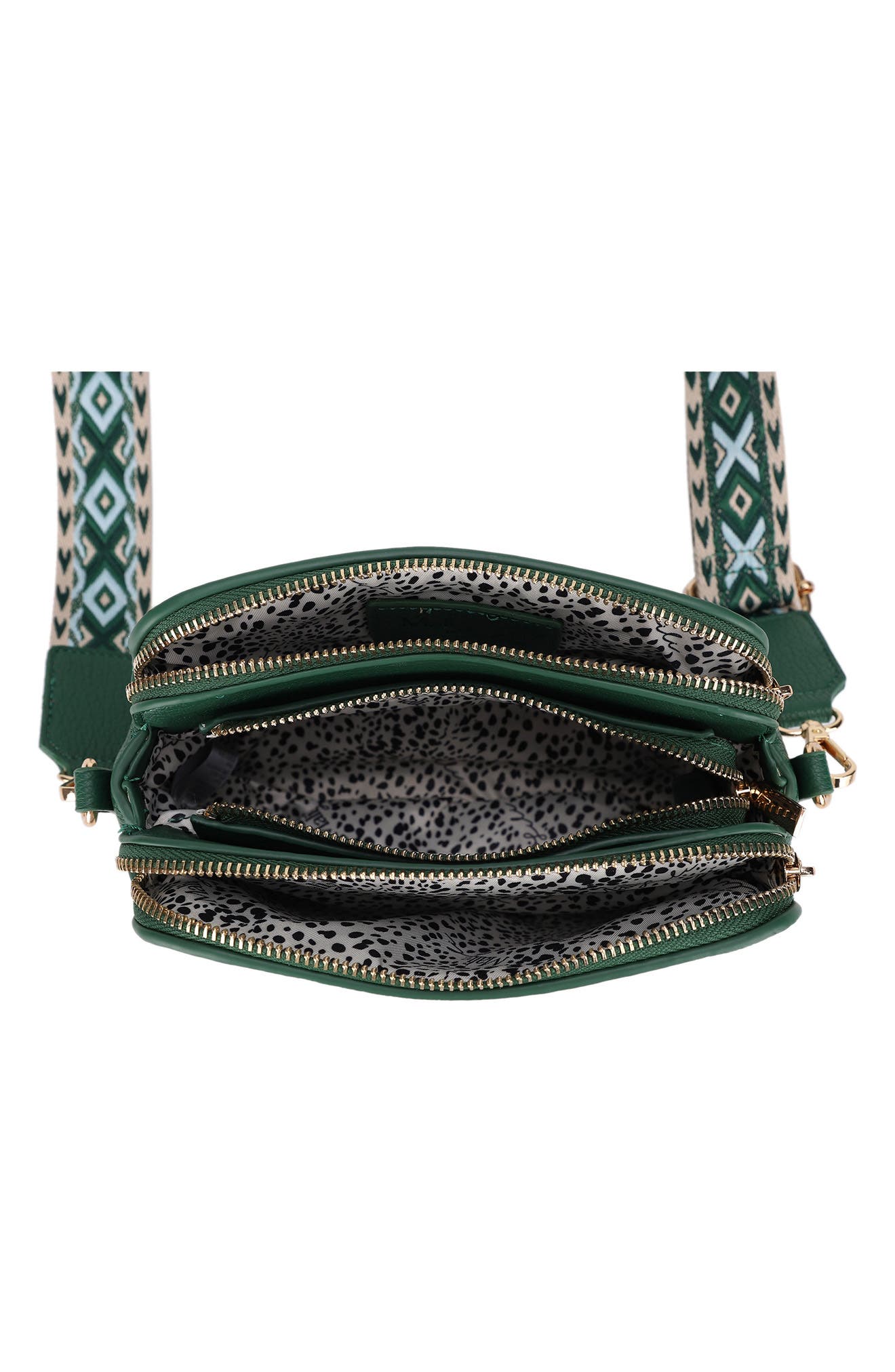 Zahara Crossbody Bag, Alternate, color, HUNTER GREEN