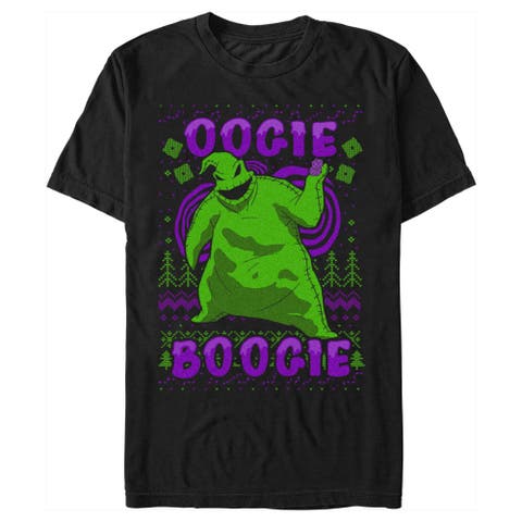 Men's The Nightmare Before Christmas Oogie Boogie Ugly Sweater  Graphic T-Shirt