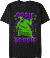 The Nightmare Before Christmas Men's The Nightmare Before Christmas Oogie Boogie Ugly Sweater  Graphic T-Shirt