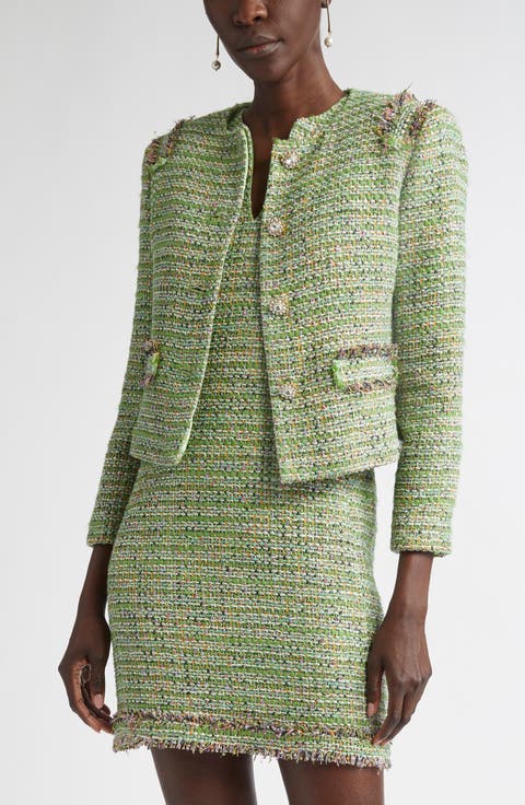 Arden Metallic Tweed Jacket
