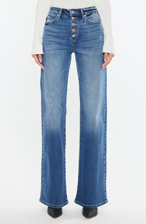 Celine High Rise 90's Flare Jeans