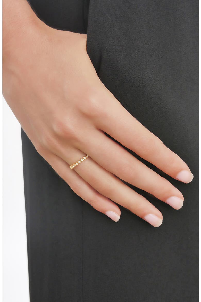 Simple Obsession Geometric Diamond Ring (Nordstrom Exclusive), Alternate, color, YELLOW GOLD/ DIAMOND