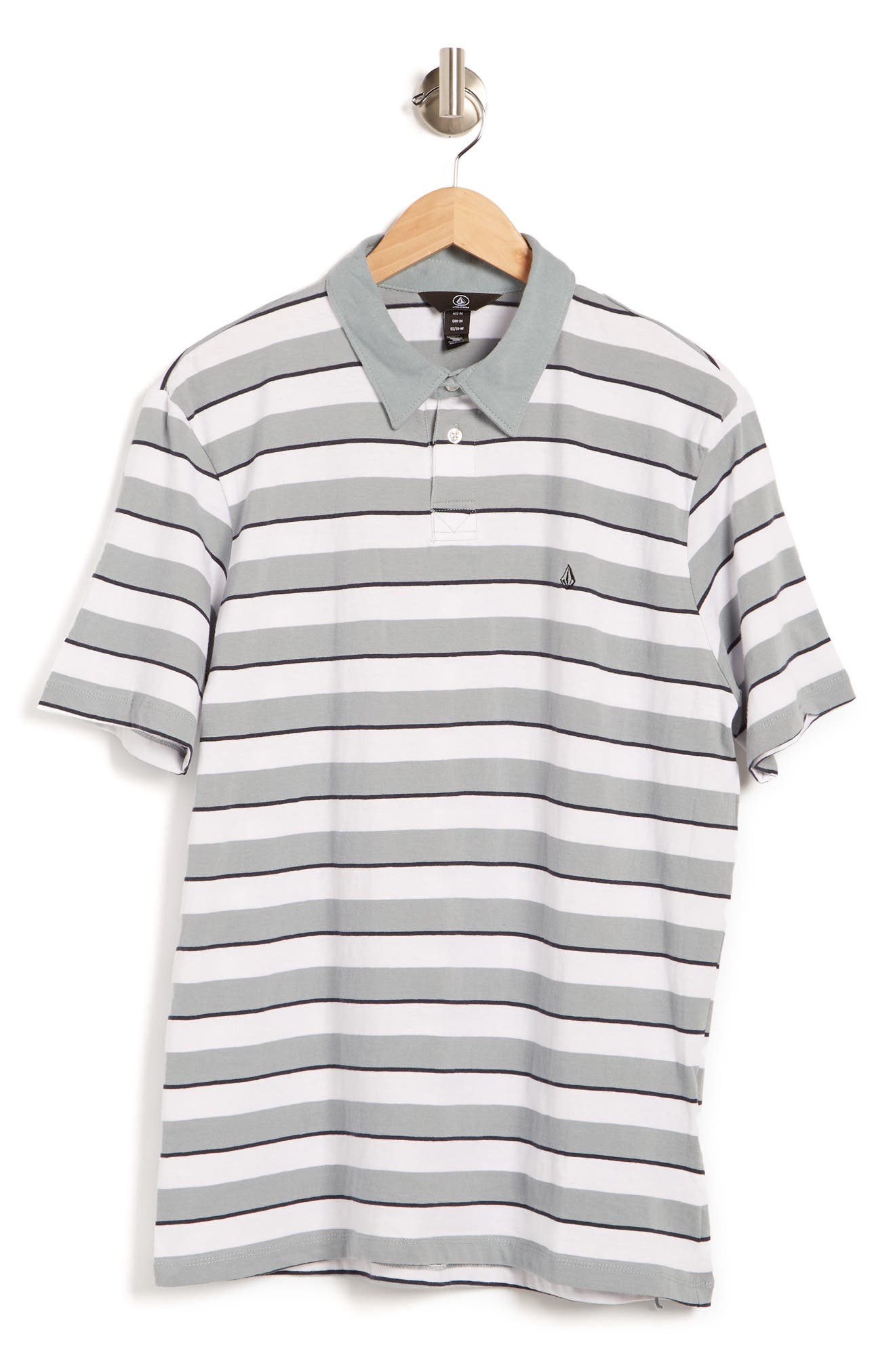 Volcom Parables Stripe Print Polo (Men) | Nordstromrack