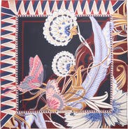 FERRAGAMO Giada Reversible Silk Scarf
