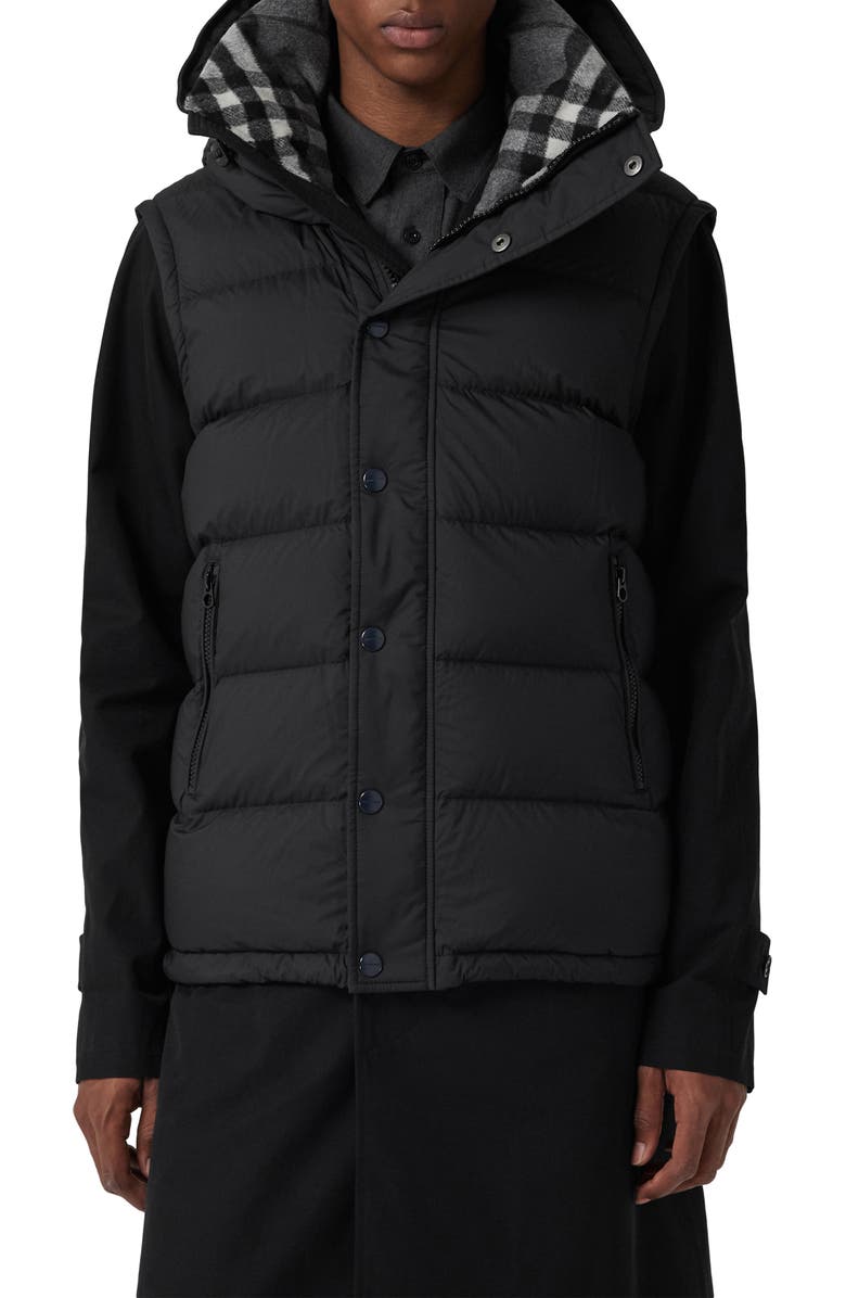 Burberry Hartley Hybrid Jacket with Detachable Sleeves, Alternate, color,
