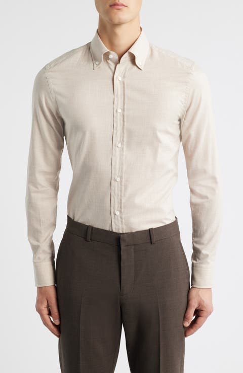 Hays Slim Fit Button-Down Dress Shirt