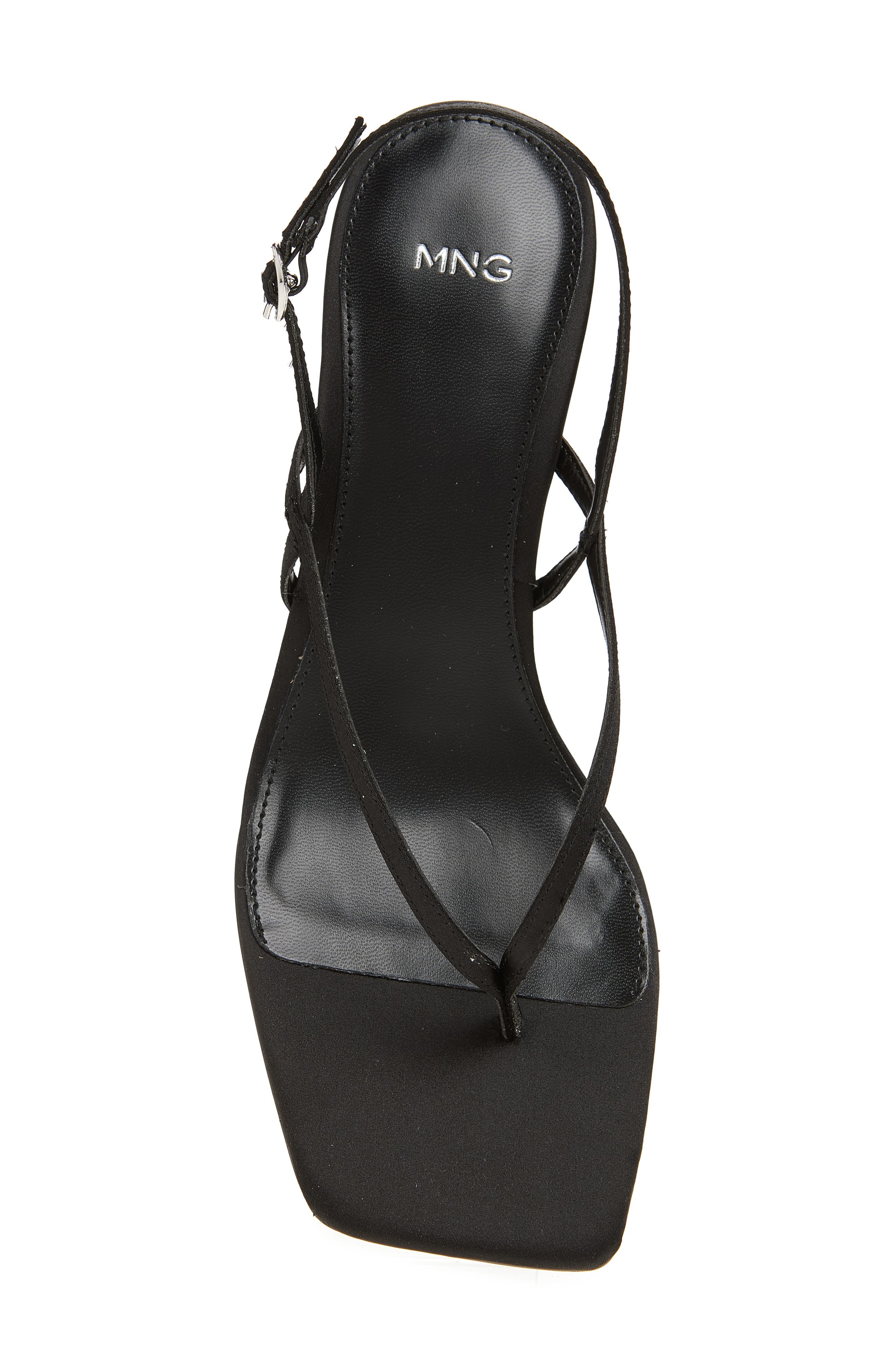 MANGO Ross Sandal, Alternate, color, Black