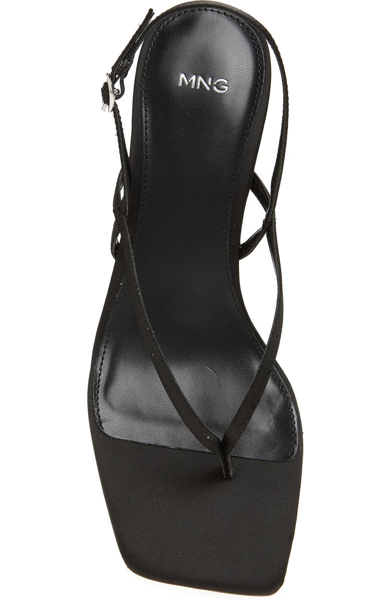 MANGO Ross Sandal, Alternate, color, Black