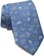 David Donahue Paisley Silk Tie