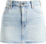 PacSun Chaya Mid Rise Denim Miniskirt