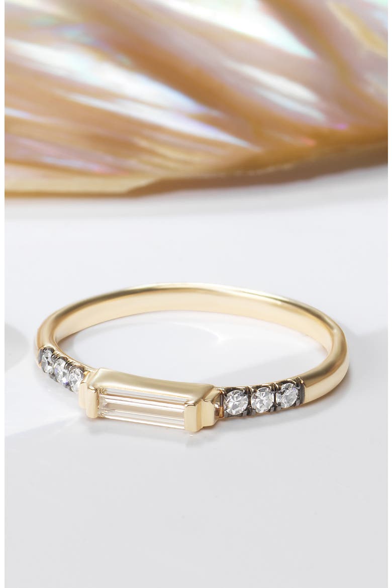 Illumination Band Ring, Alternate, color, YELLOW GOLD/ DIAMOND