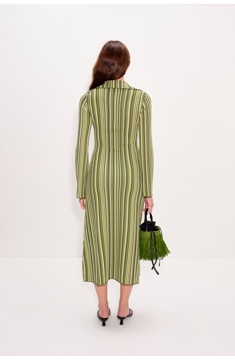 SIMONMILLER Reade Polo Dress, Main, color, Landscape Multi Stripe