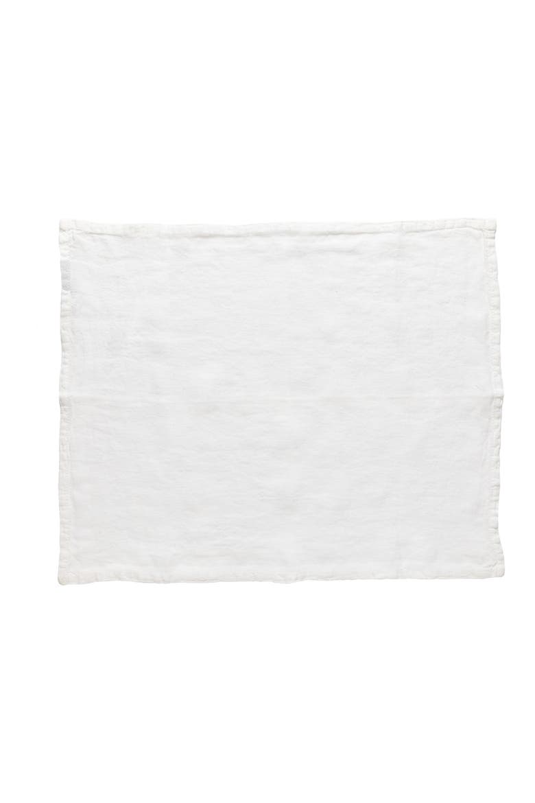Maria Set/4 place mats, Main, color, Chalk white