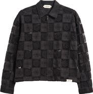 HONOR THE GIFT Crochet Lace Patchwork Jacket