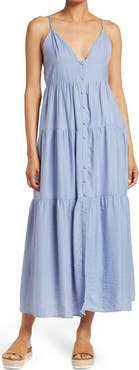WISHLIST Multi-Tier Spaghetti Strap Dress