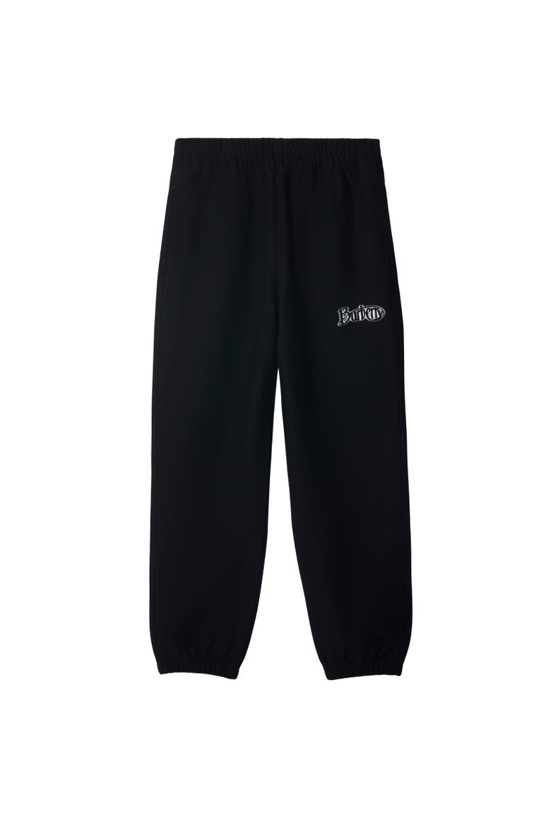 Logo Cotton Jogging Pants, Alternate, color, Coal