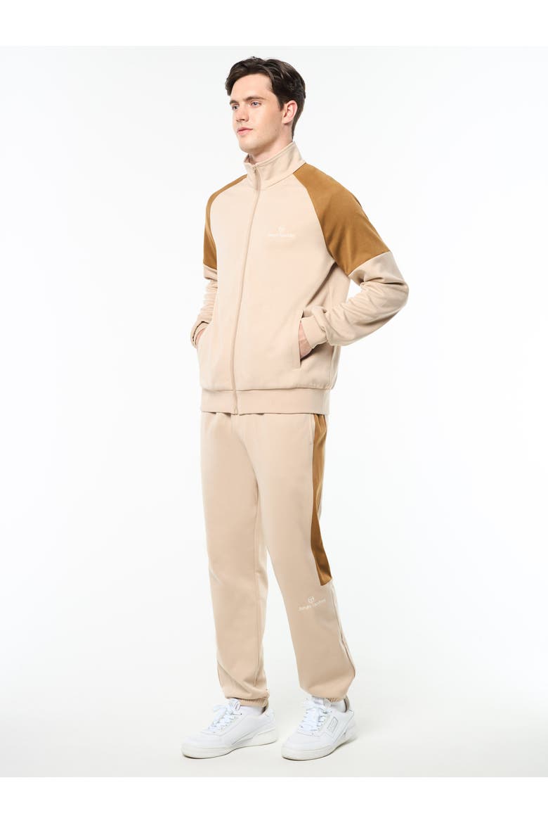 Spacco Track Jacket, Alternate, color, HUMUS