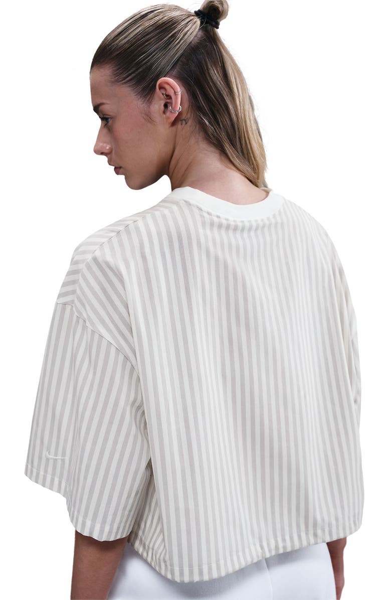 Nike Sportswear Stripe Cotton Poplin Shirt, Alternate, color, 