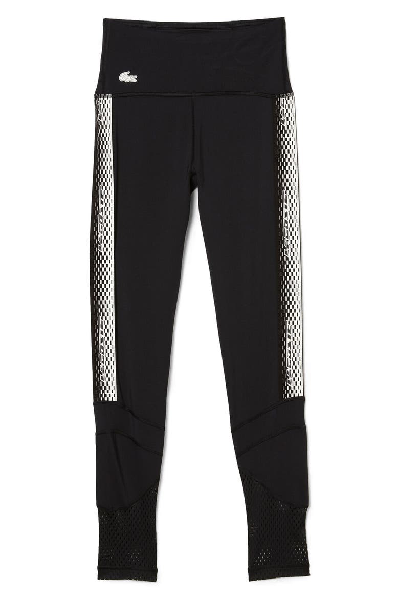 Sport Leggings, Alternate, color, BLACK/ BLACK-BLACK