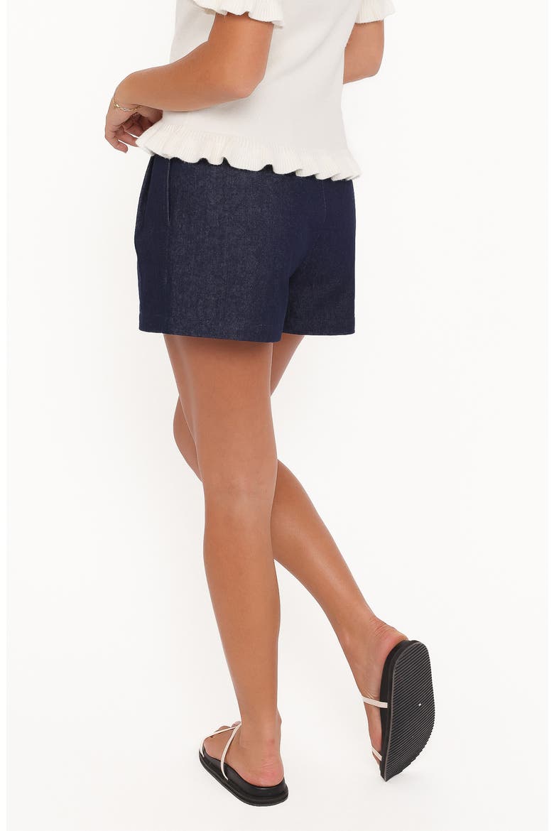 Dallas Bermuda Denim Shorts, Alternate, color, DARK WASH