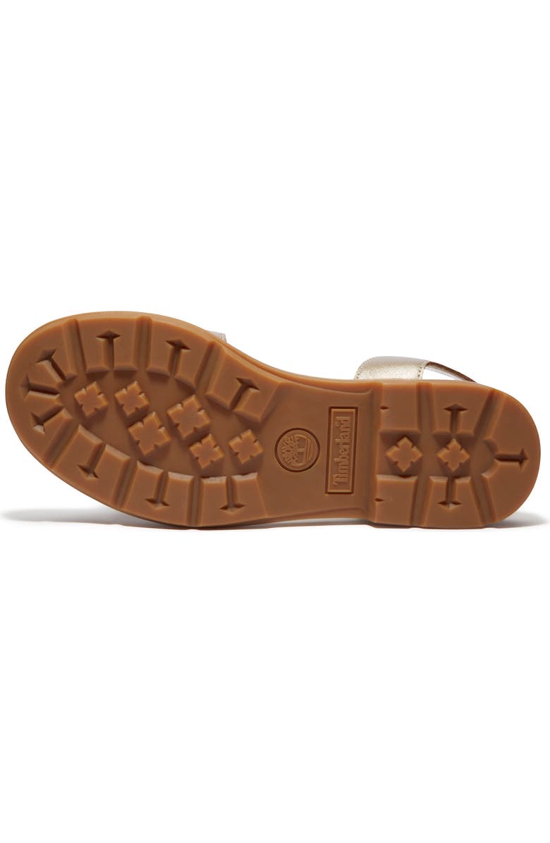 Timberland Calista Bay Sandal, Alternate, color, Gold Metallic