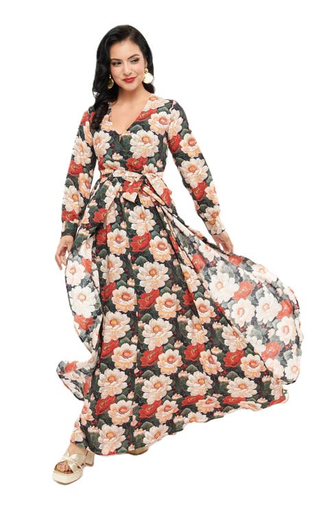 1970s Farrah Maxi Dress