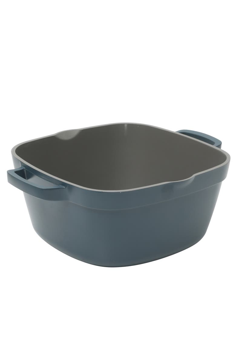 Northvale Lightweight Cast Aluminum Dutch Oven with Lid, Alternate, color, Matte Blue