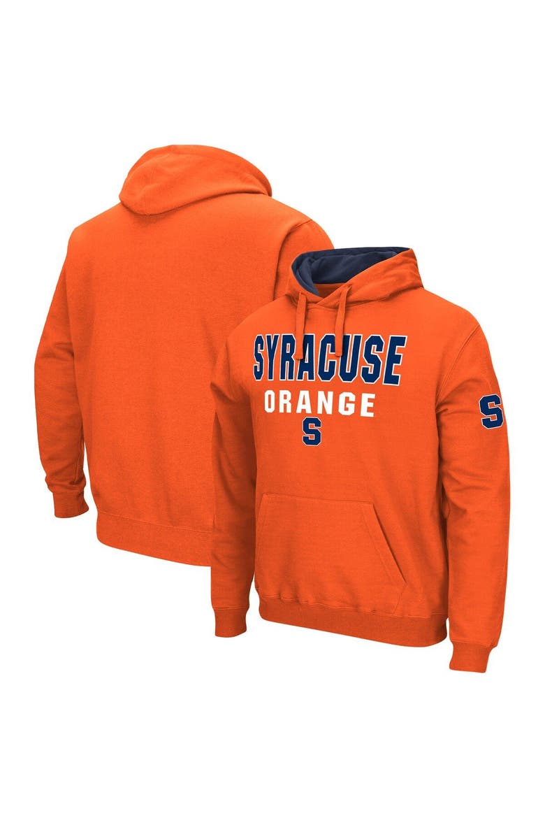 Men's Colosseum Orange Syracuse Orange Sunrise Pullover Hoodie, Main, color, Orange