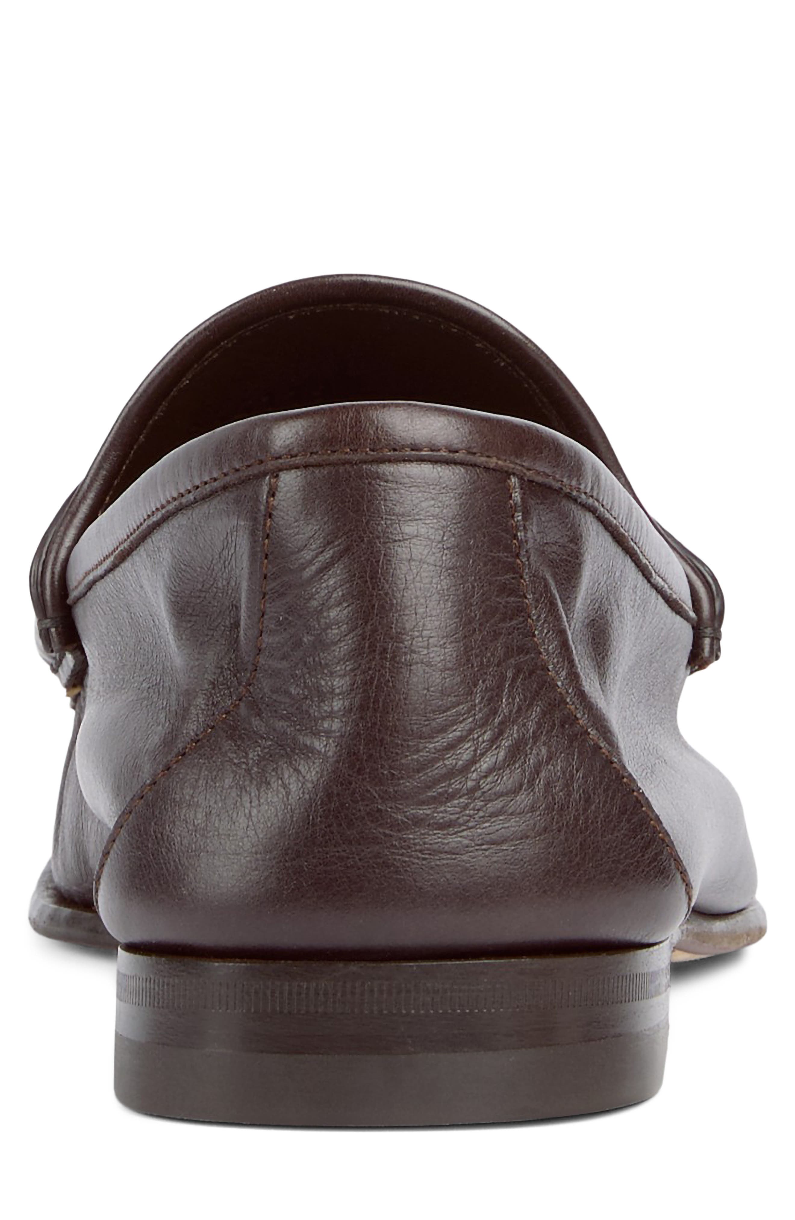 Bella Horsebit Loafer, Alternate, color, DARK BROWN