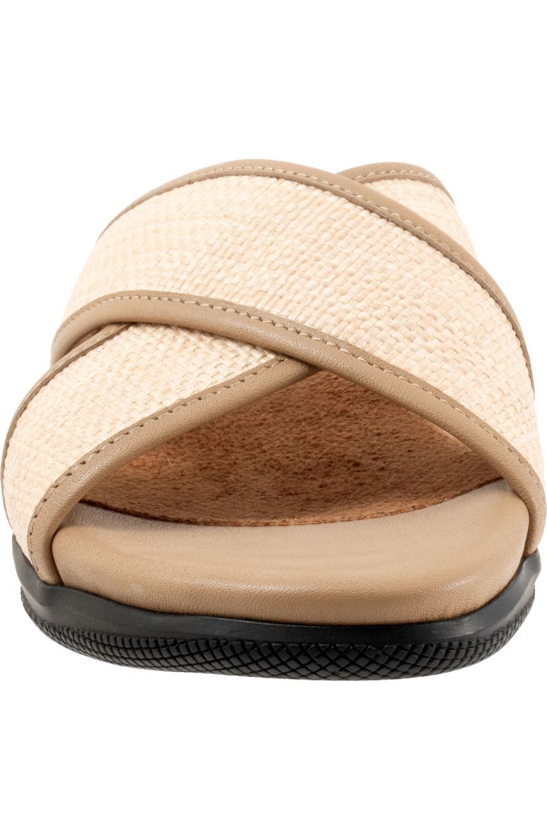 SoftWalk<sup>®</sup> Tillman 6.0 Slide Sandal, Alternate, color, Beige