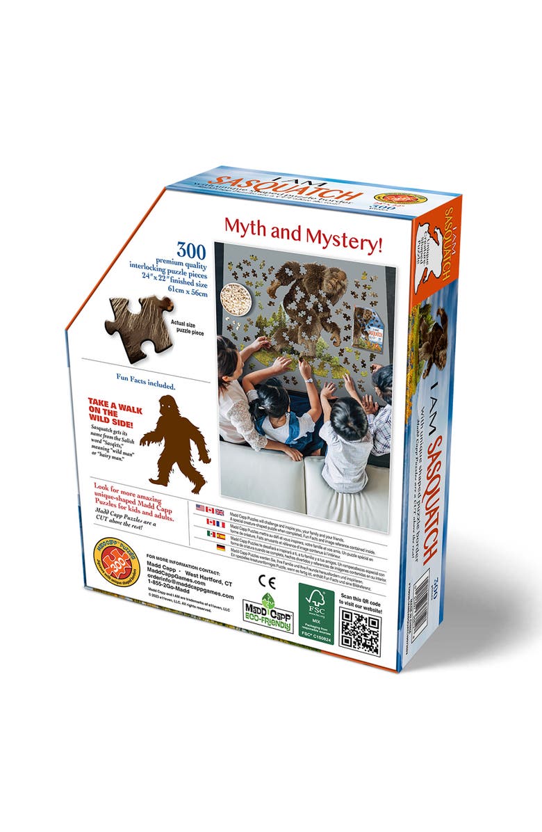 Madd Capp I AM SASQUATCH Puzzle, 300 Pieces, Alternate, color,
