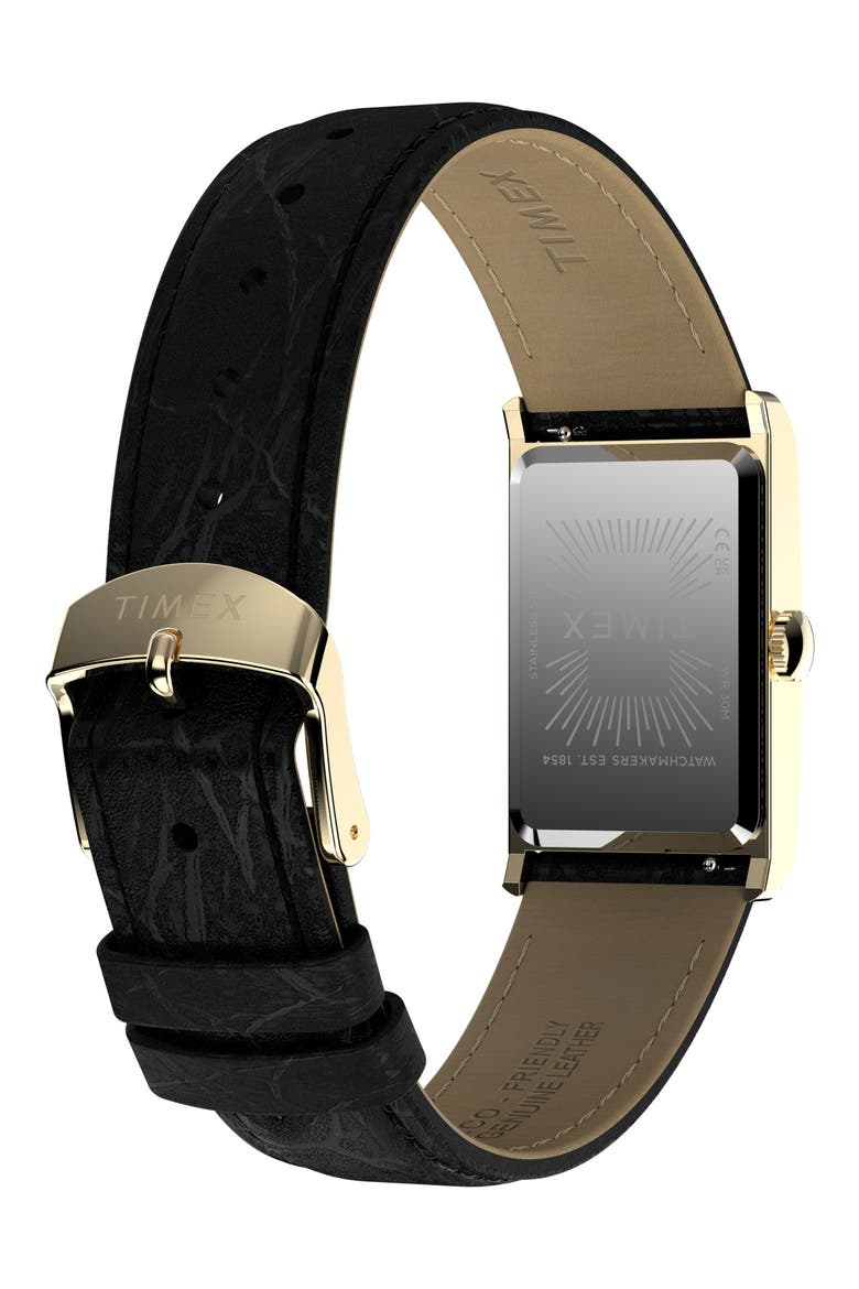 Timex 1976 Lexington Reissue 21mm Leather Strap Watch | Nordstrom