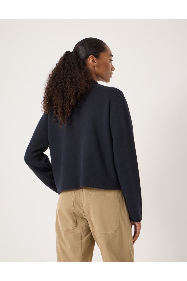 Bobbie Knitted Shacket, Alternate, color, Navy Blue