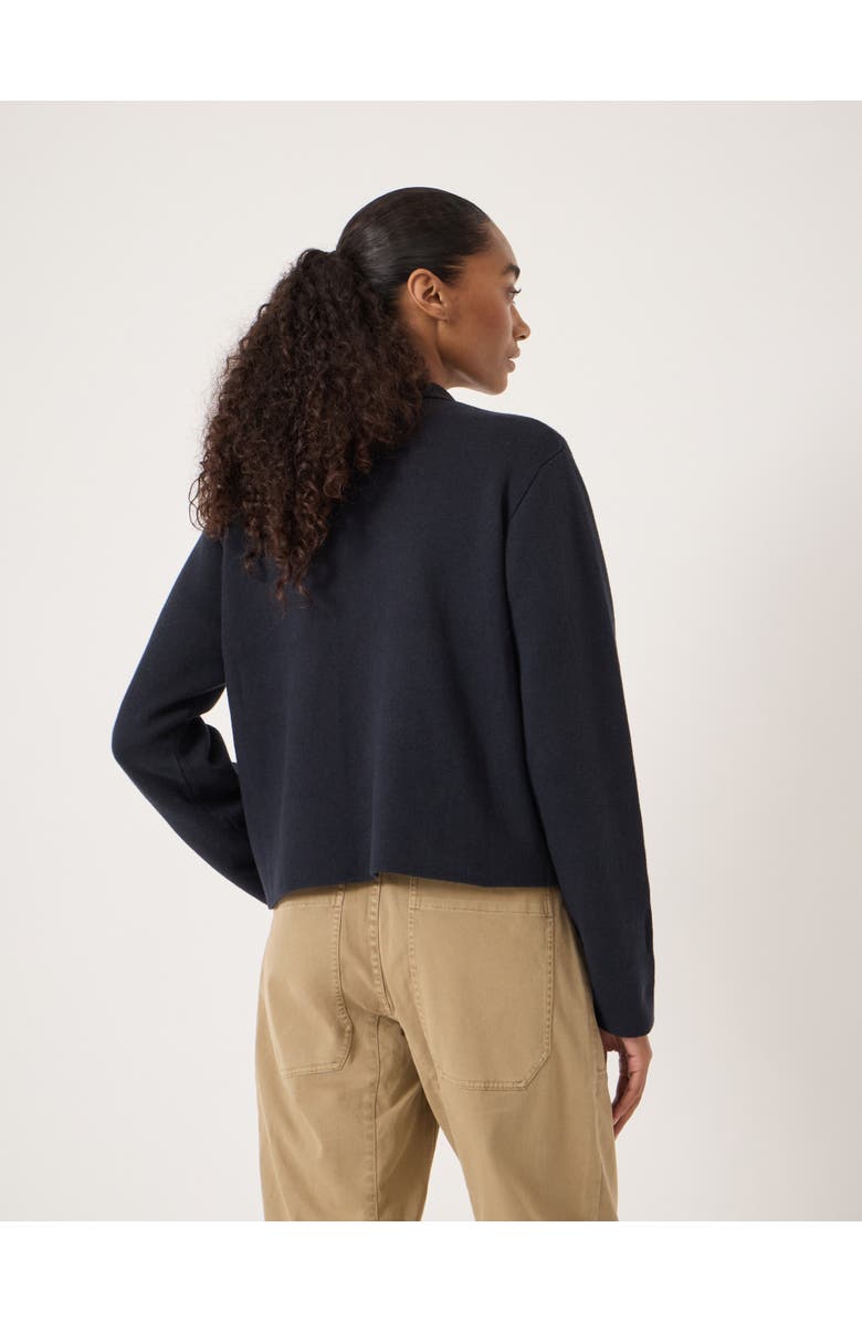 Hush Bobbie Knitted Shacket, Alternate, color, Navy Blue