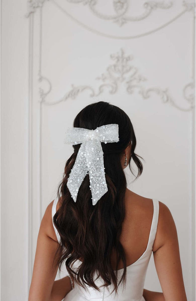 Untamed Petals Anna Sparkle Bow, Alternate, color, 