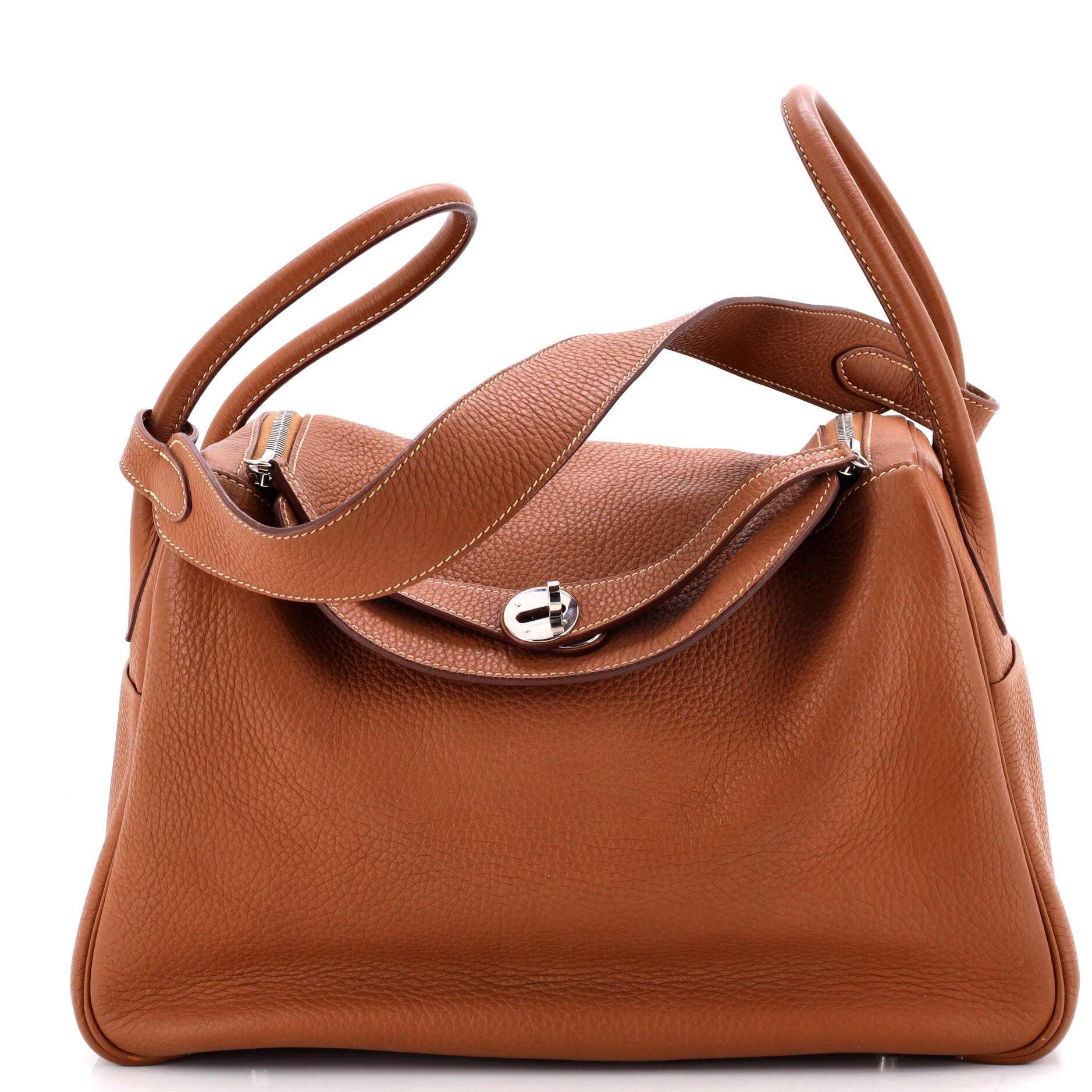 Lindy Bag Clemence 34, Main, color, Metallic Gold