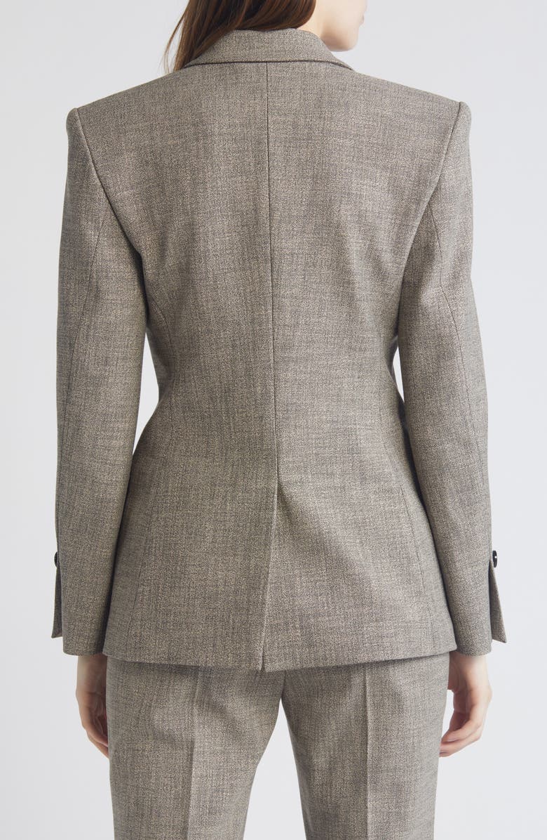 BOSS Janeri Notch Lapel Blazer, Alternate, color, Grey Jersey Fantasy