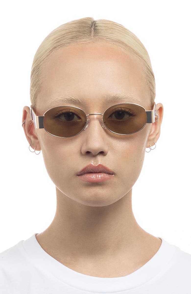 AIRE Mars 51mm Oval Sunglasses, Alternate, color, 