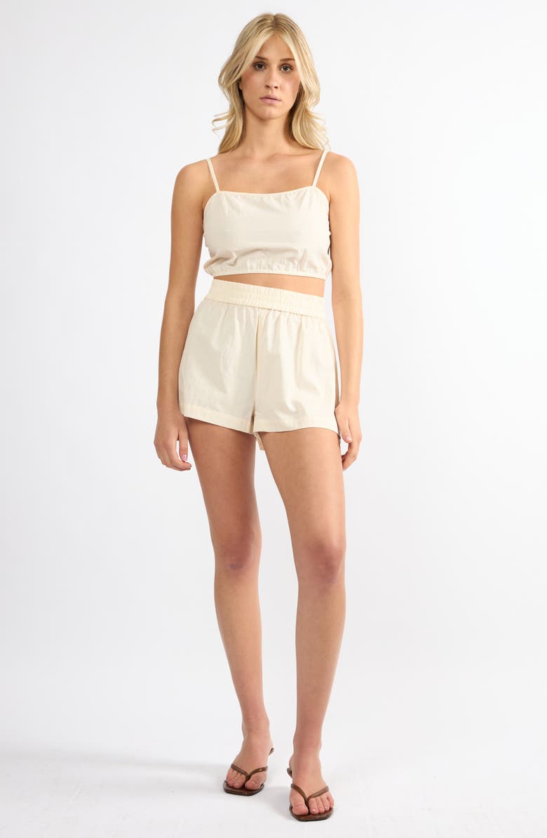 Viens Avec Moi The Everyday Shorts, Alternate, color, Cream