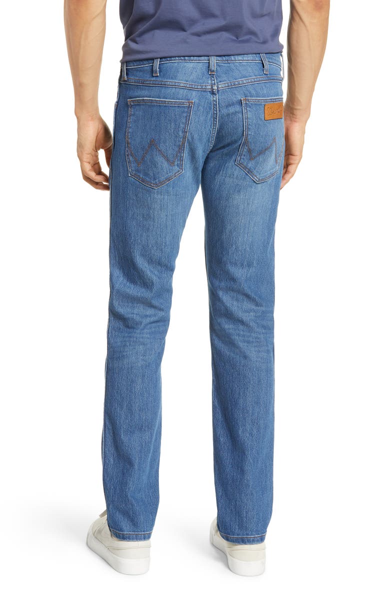 Wrangler Greensboro Straight Leg Jeans, Alternate, color,