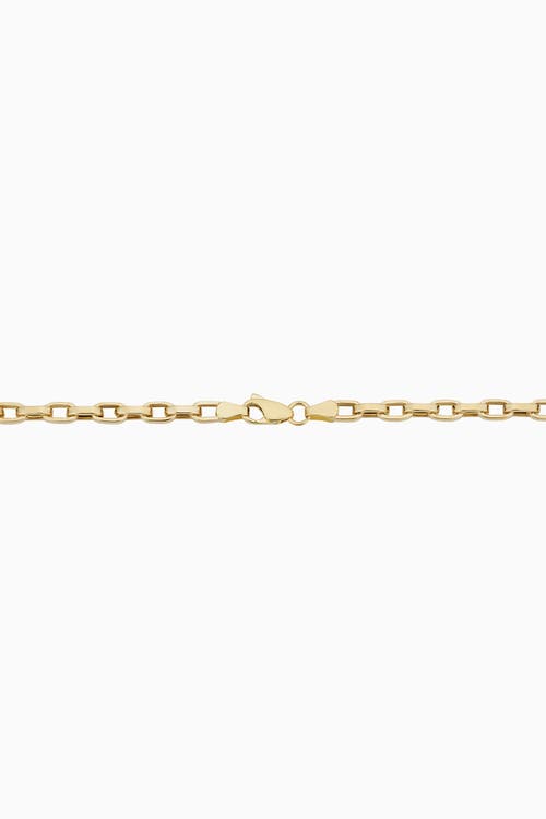 Oradina Samson Link Chain In 10k Yellow Gold
