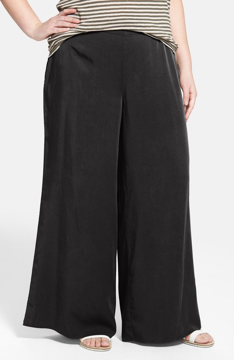Eileen Fisher Tencel<sup>®</sup> Wide Leg Pants, Main, color, 