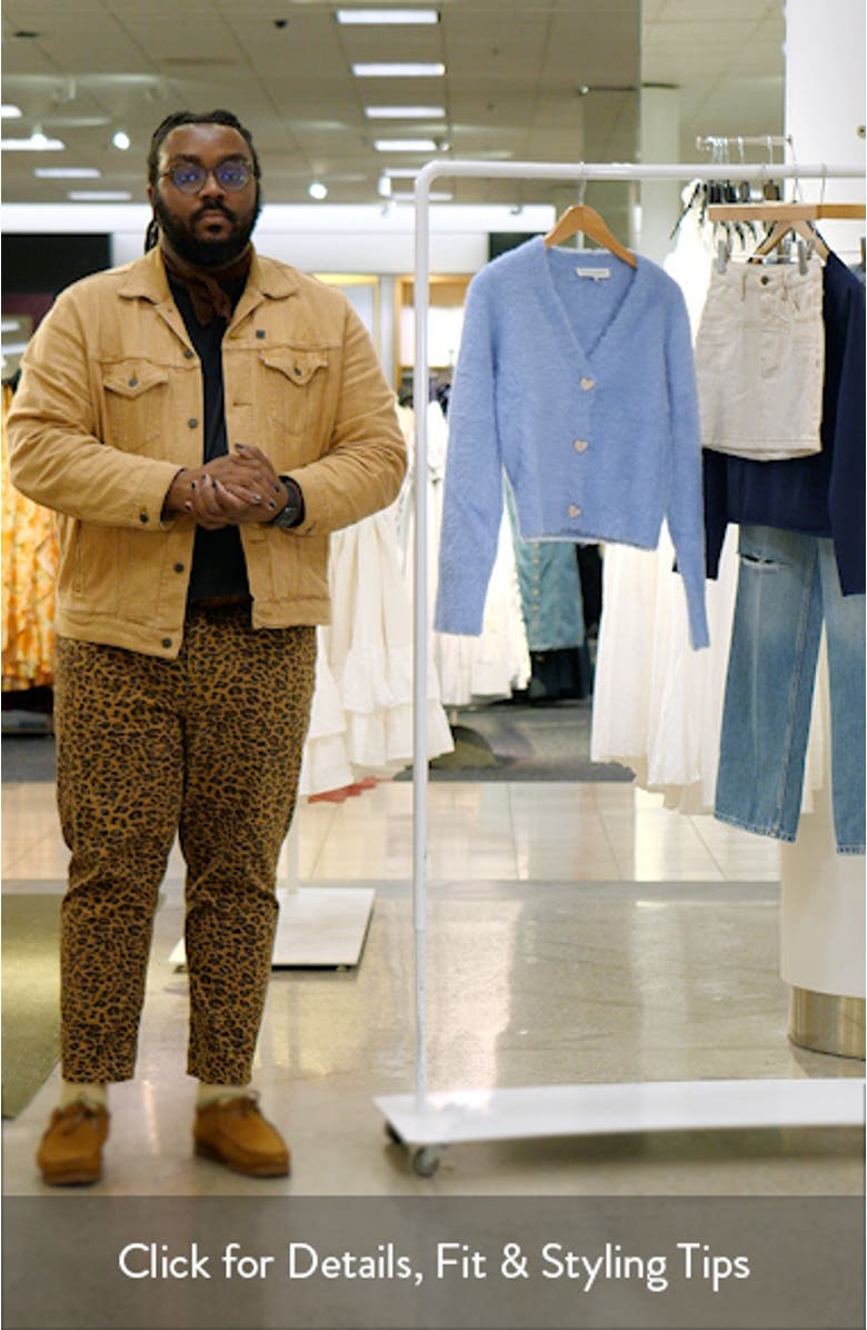 Pearly Heart Button Sweater, sales video thumbnail